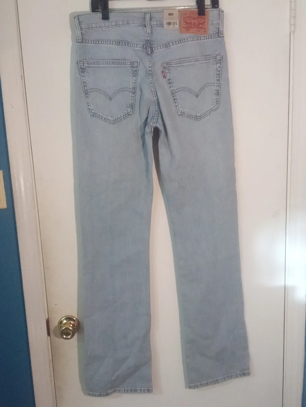 Mens Levis 527 Light Wash Jeans 31 X 34